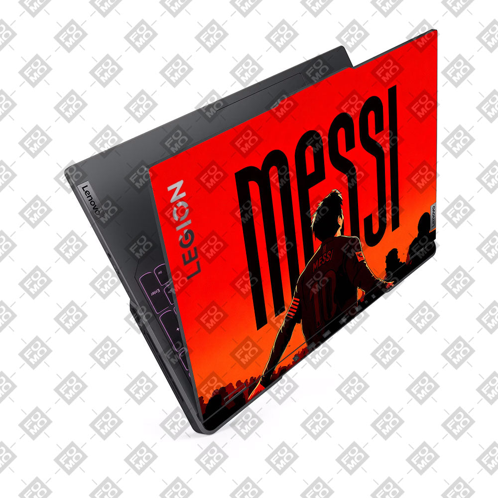 Messi Red Aura Lenovo Legion 5 Pro 16IRX8 and 16IRX9 Laptop Skin