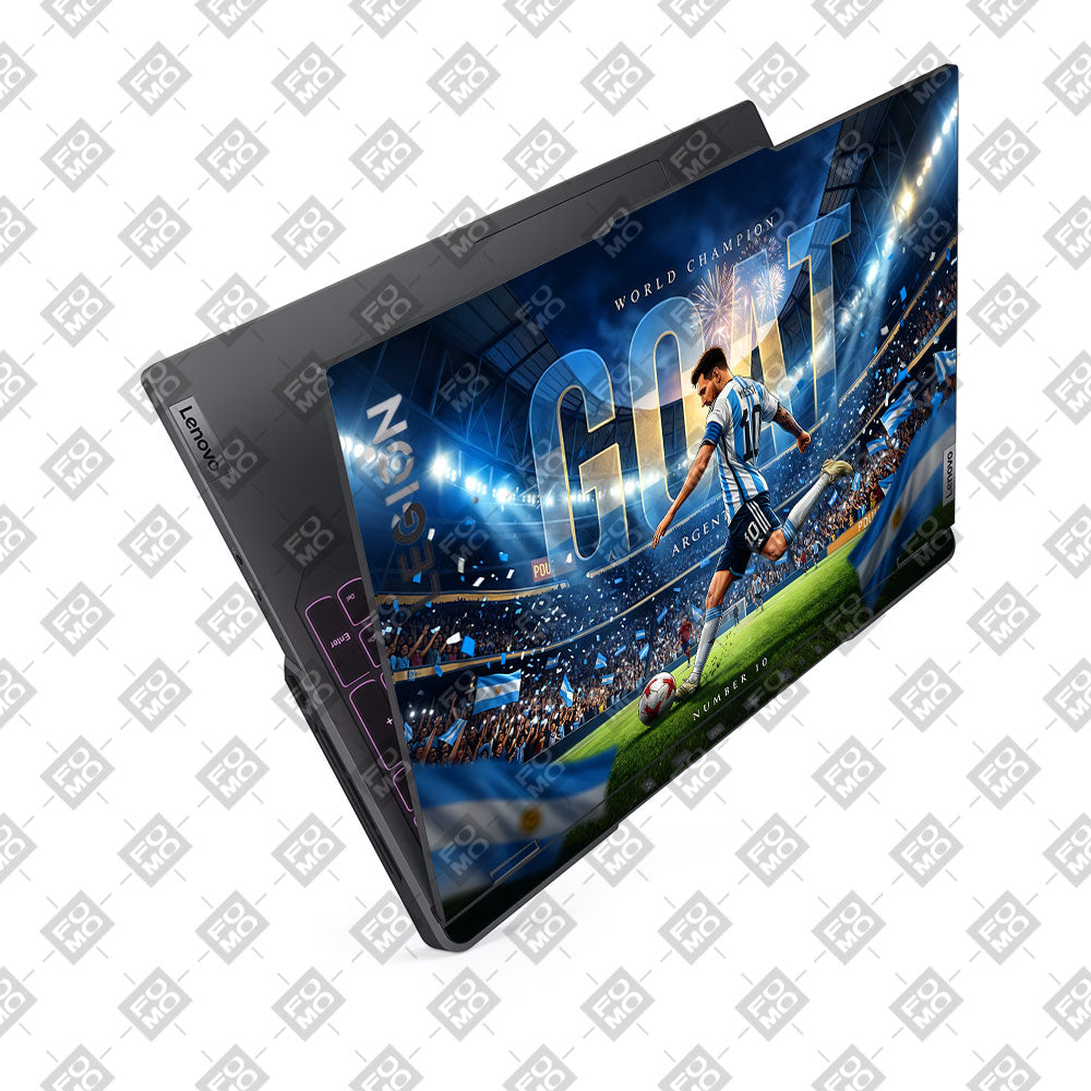 Messi World Champ Energy Lenovo Legion 5 Pro 16IRX8 and 16IRX9 Laptop Skin