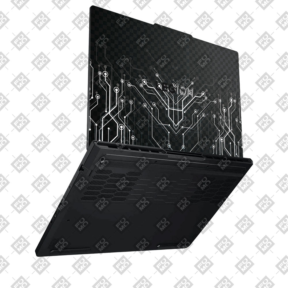 Black Digital Circuit Lenovo Legion Pro 5 16ADR10 Laptop Skin