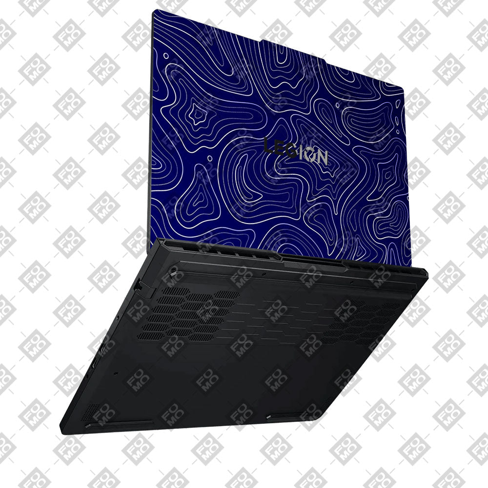 Deep Blue Contour Depths Lenovo Legion Pro 5 16ADR10 Laptop Skin
