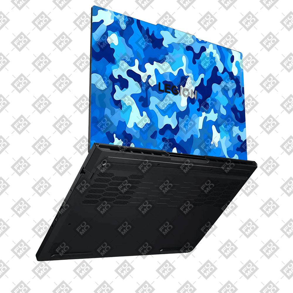Arctic Blue Camo Pattern Lenovo Legion Pro 5 16ADR10 Laptop Skin