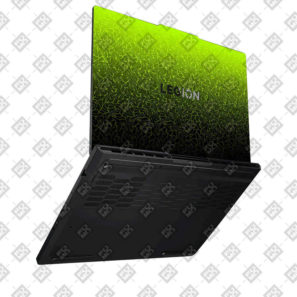 Lime Yellow to Black Gradient Lenovo Legion Pro 5 16ADR10 Laptop Skin