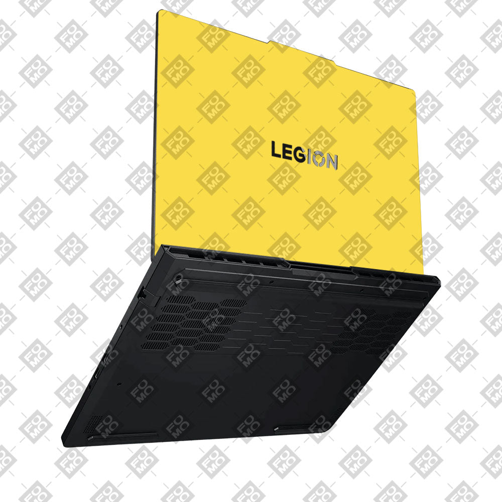 Textured Yellow Lenovo Legion Pro 5 16ADR10 Laptop Skin