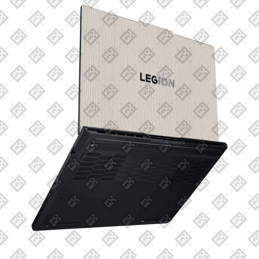 Textured White Wood Lenovo Legion Pro 5 16ADR10 Laptop Skin