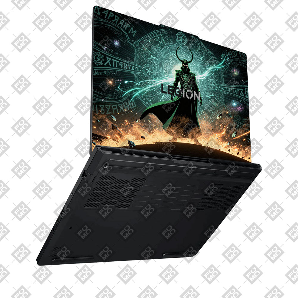 Loki Silhouette Red Strike Lenovo Legion Pro 5 16ADR10 Laptop Skin
