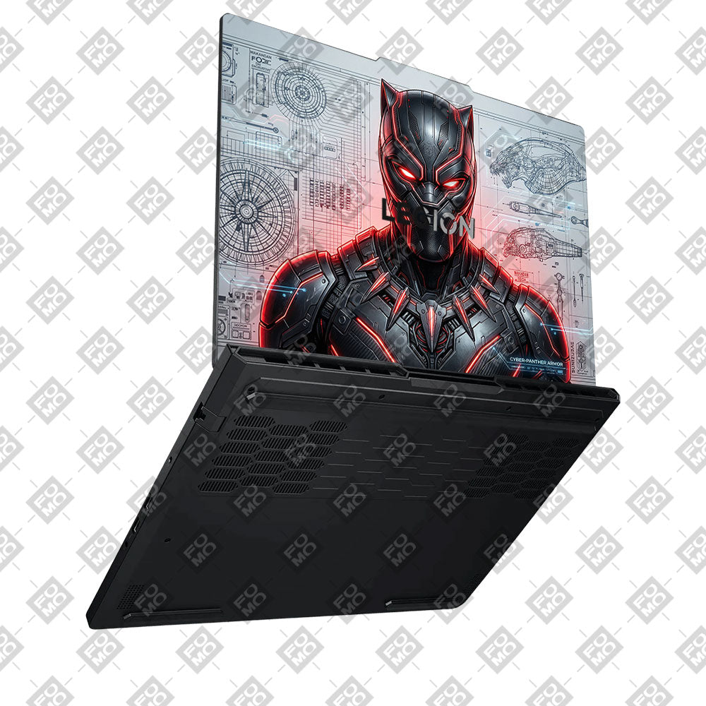 Black Panther Vibranium Tech Lenovo Legion Pro 5 16ADR10 Laptop Skin