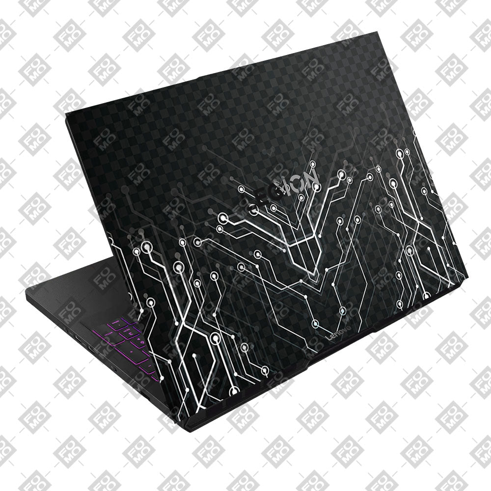 Black Digital Circuit Lenovo Legion Pro 5 16AFR10 Laptop Skin