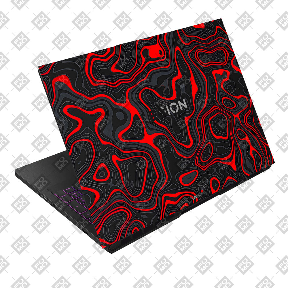 Crimson Waves Lenovo Legion Pro 5 16AFR10 Laptop Skin