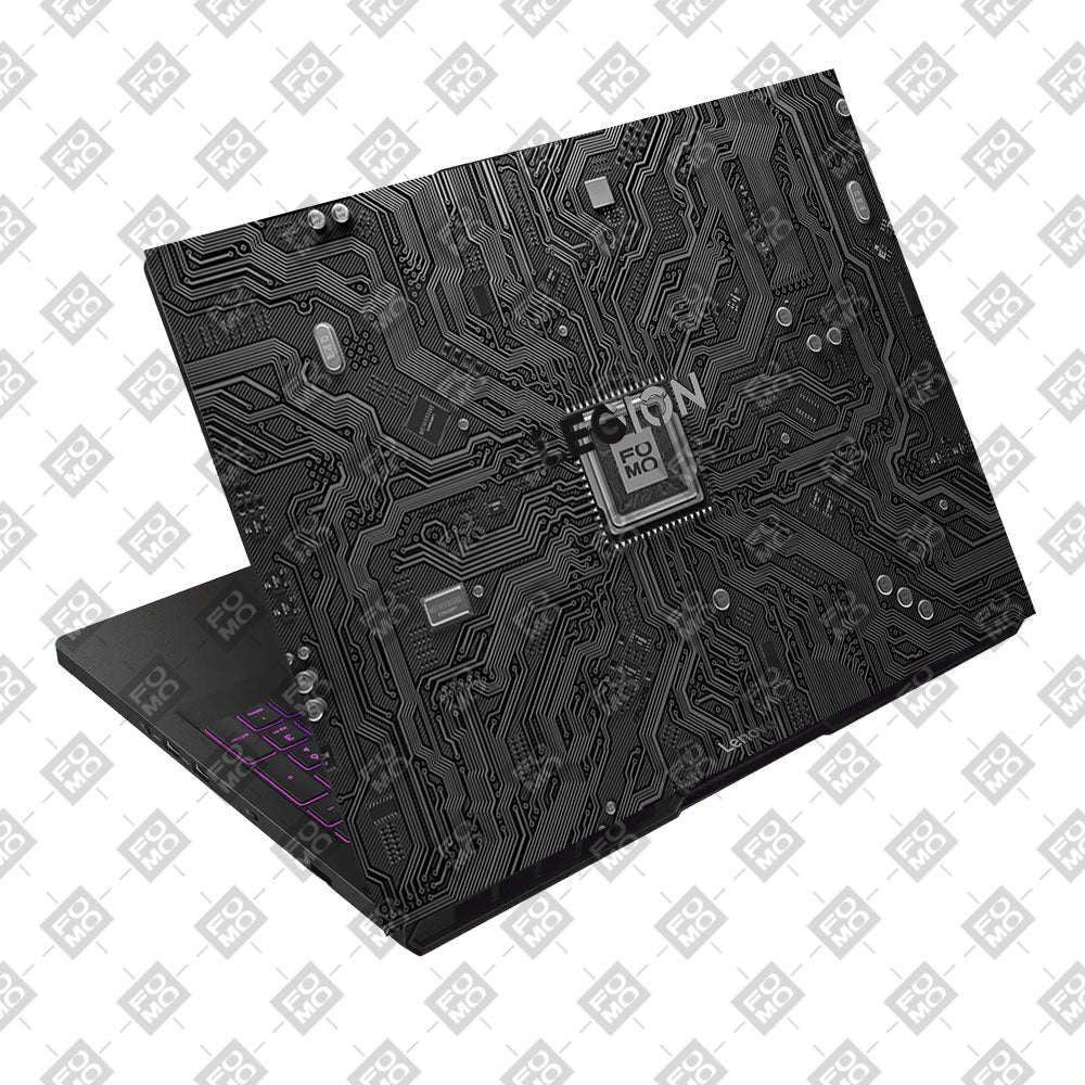 FOMO Circuit Dark Mode Lenovo Legion Pro 5 16AFR10 Laptop Skin