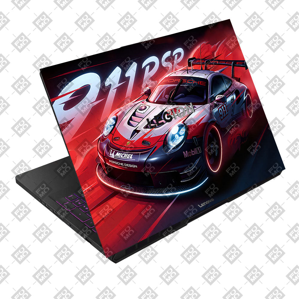 Porsche 911 RSR Lenovo Legion Pro 5 16AFR10 Laptop Skin