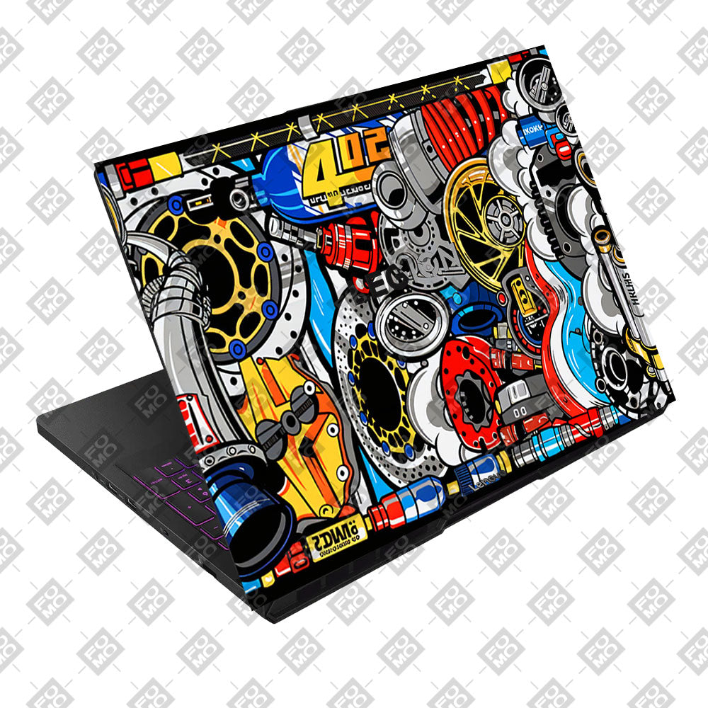 Mechanical Chaos Lenovo Legion Pro 5 16AFR10 Laptop Skin