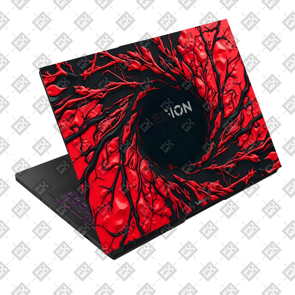 Spiderman Web Red Lenovo Legion Pro 5 16AFR10 Laptop Skin