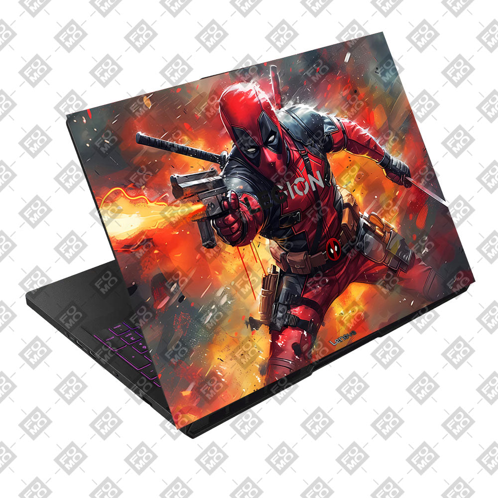 Deadpool in Action Lenovo Legion Pro 5 16AFR10 Laptop Skin