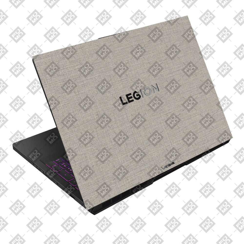 Textured Fabric Grey Lenovo Legion Pro 5 16AFR10 Laptop Skin