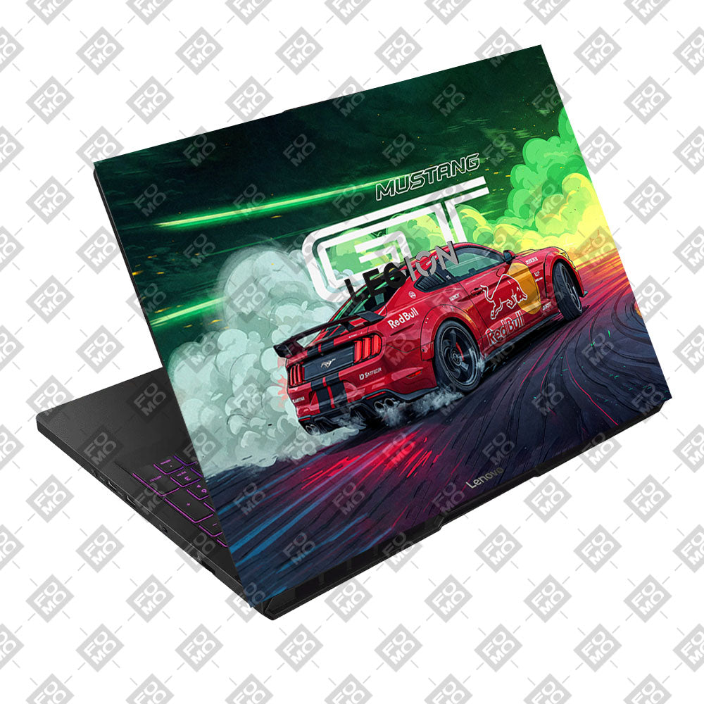 Mustang GT Red Bull Drift Beast Lenovo Legion Pro 5 16AFR10 Laptop Skin
