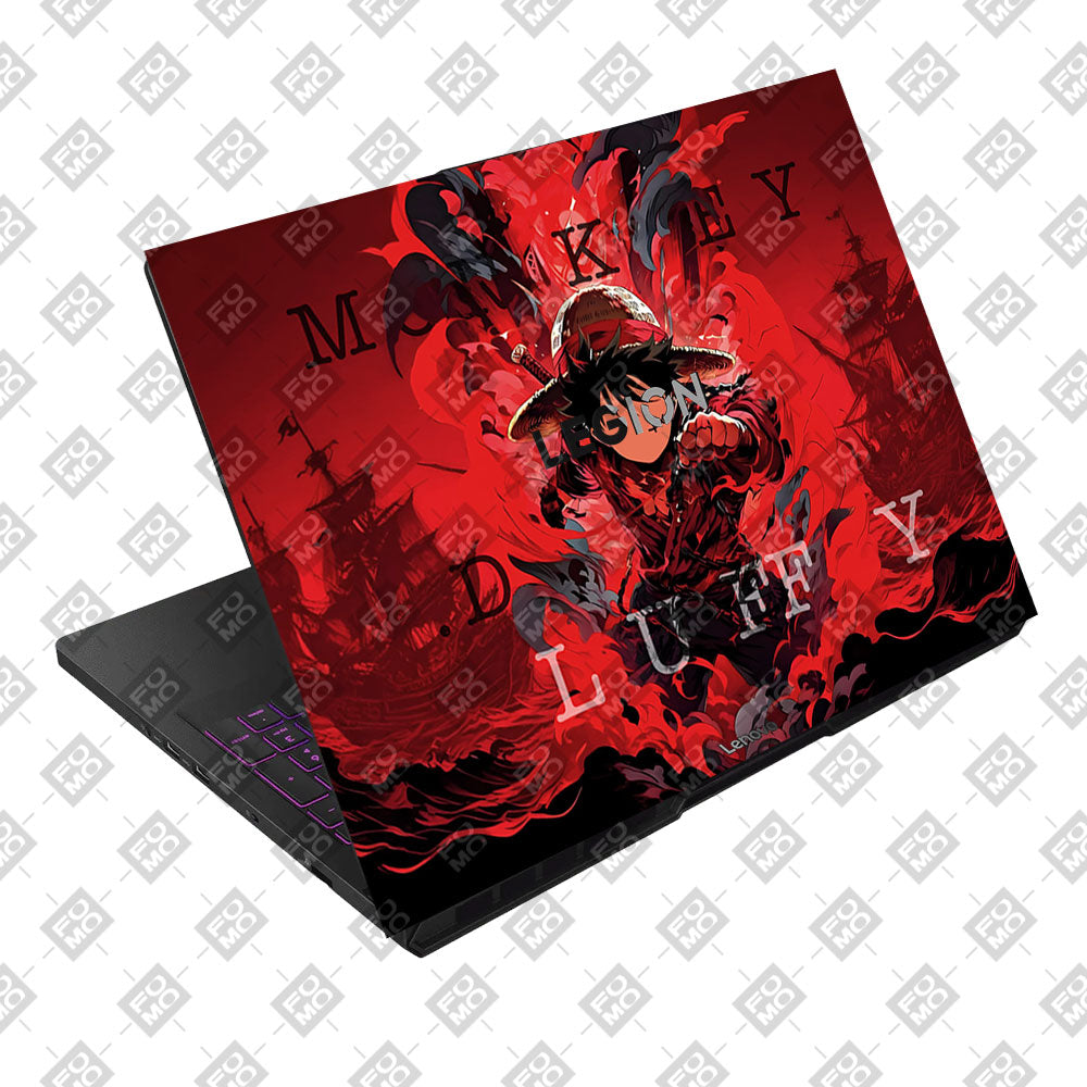 Red King Luffy Lenovo Legion Pro 5 16AFR10 Laptop Skin