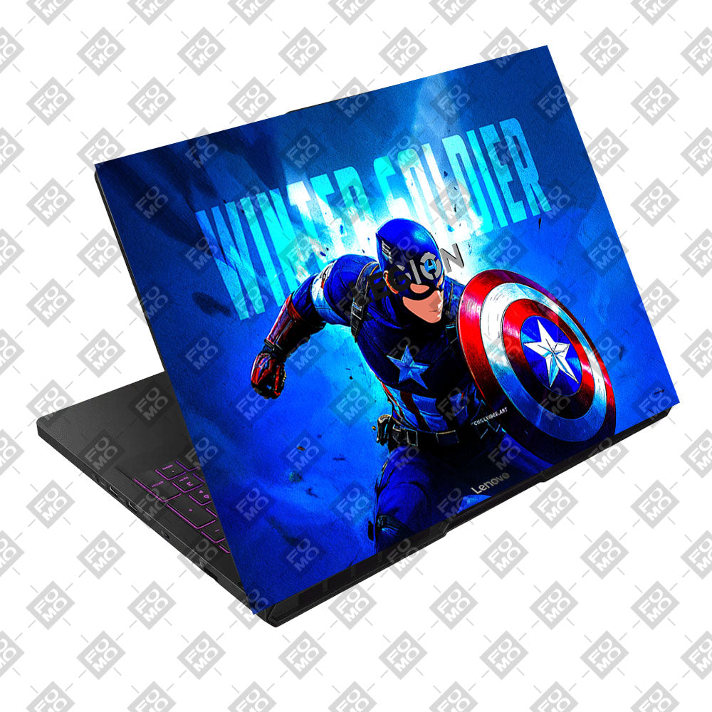 Shield of Justice Captain America Lenovo Legion Pro 5 16AFR10 Laptop Skin