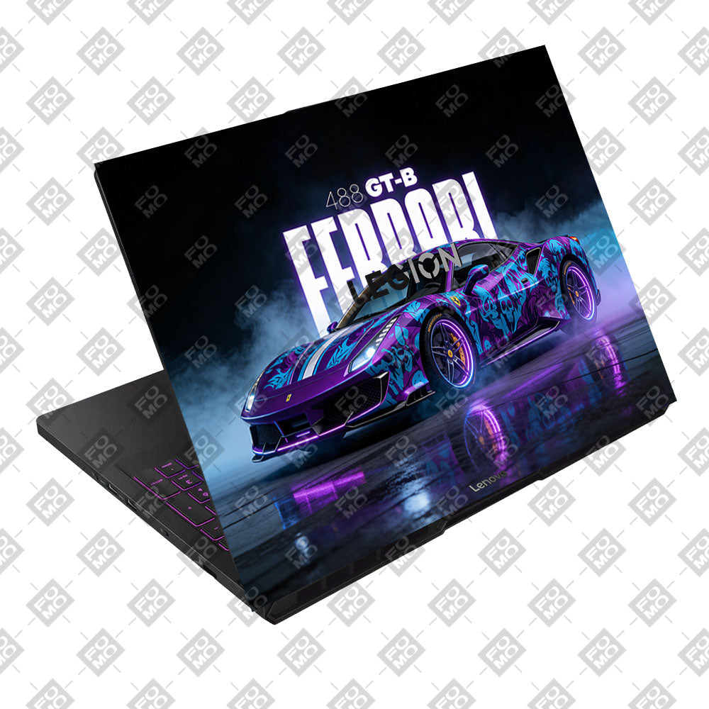 Psycho Drive Ferrari 488 Lenovo Legion Pro 5 16AFR10 Laptop Skin
