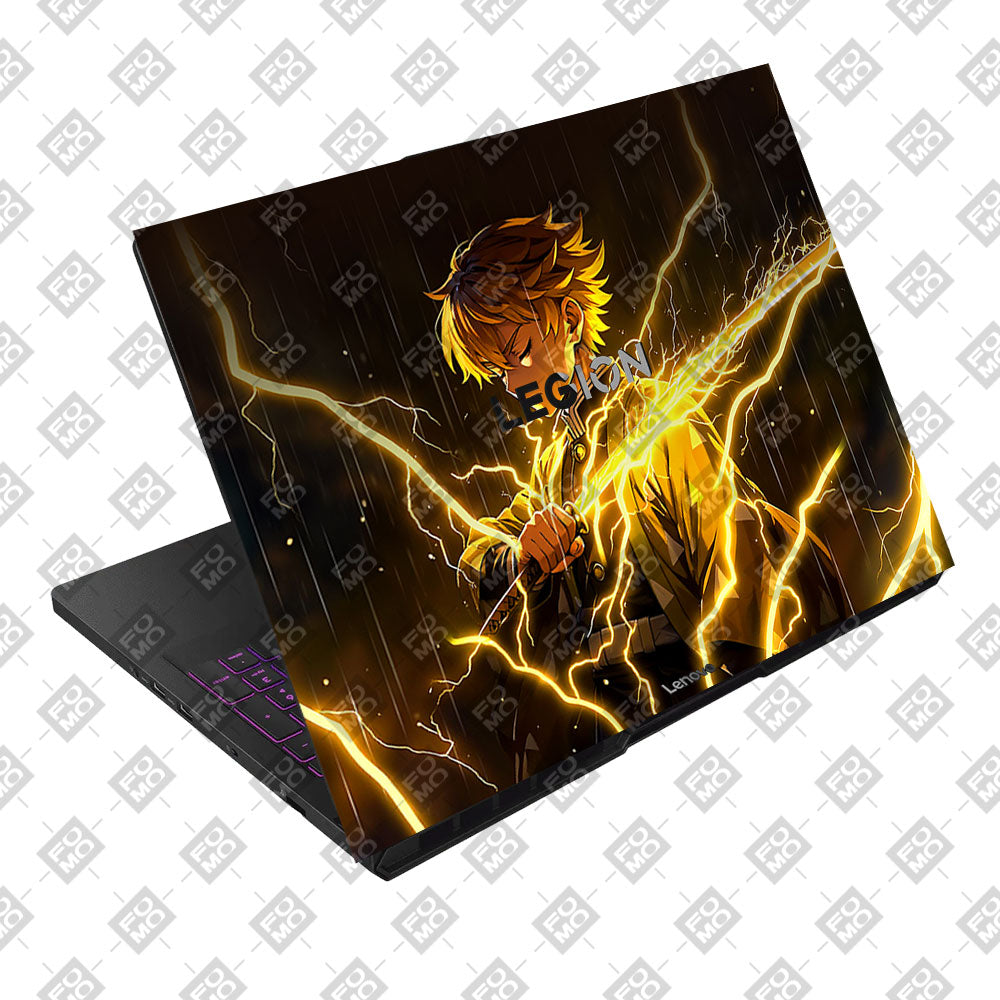 Thunder Soul Lightning Zenitsu Lenovo Legion Pro 5 16AFR10 Laptop Skin