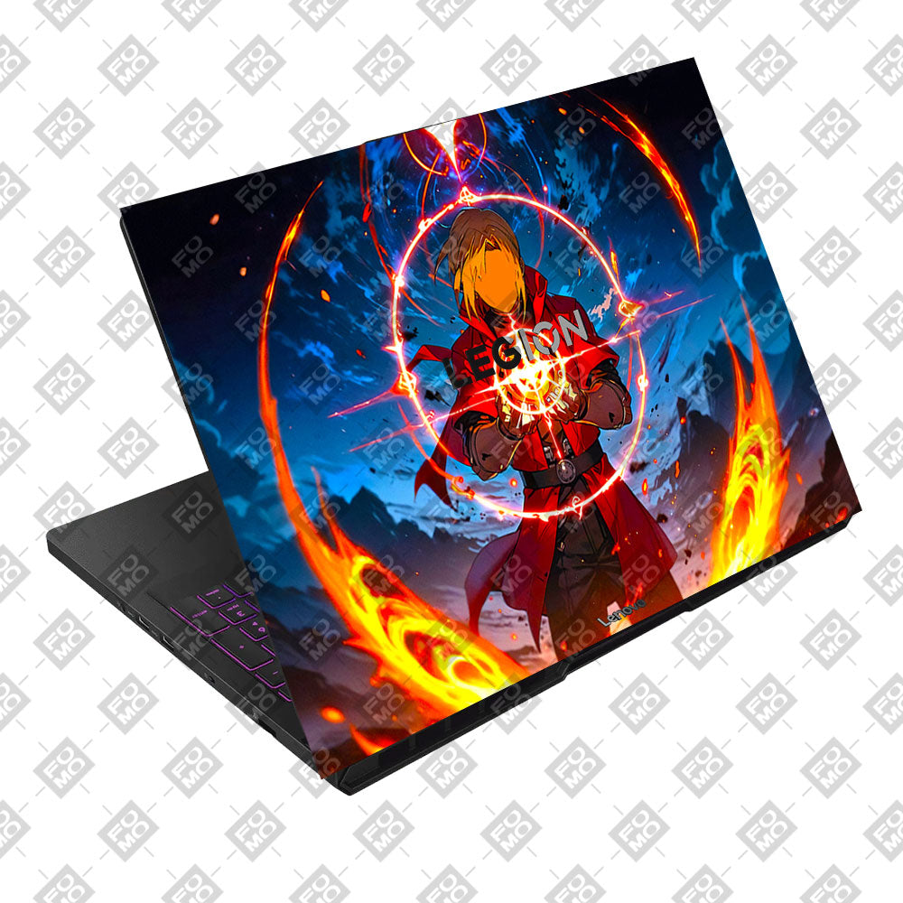 Edward Elric Fullmetal Alchemist Lenovo Legion Pro 5 16AFR10 Laptop Skin
