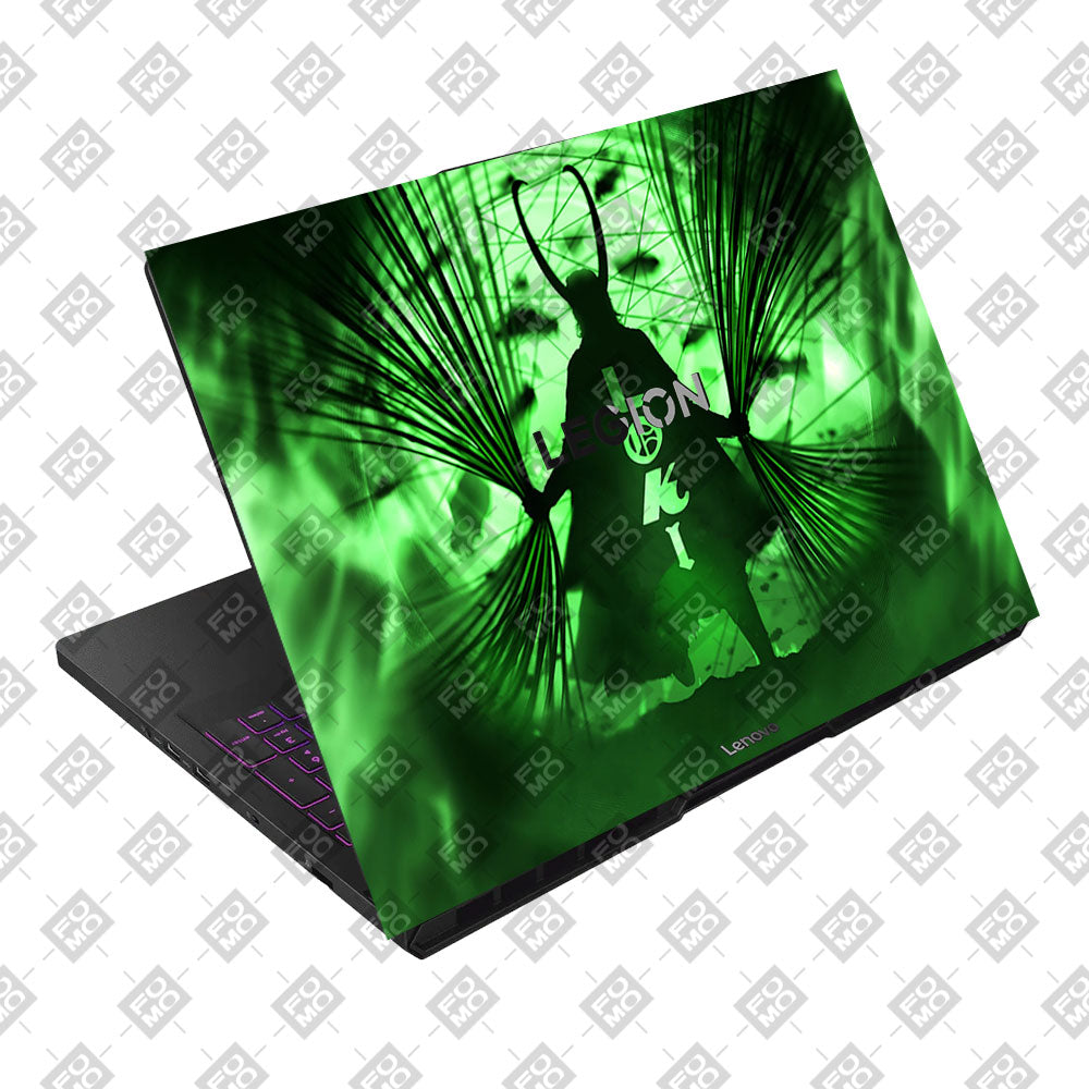 Loki's Green Aura Lenovo Legion Pro 5 16AFR10 Laptop Skin