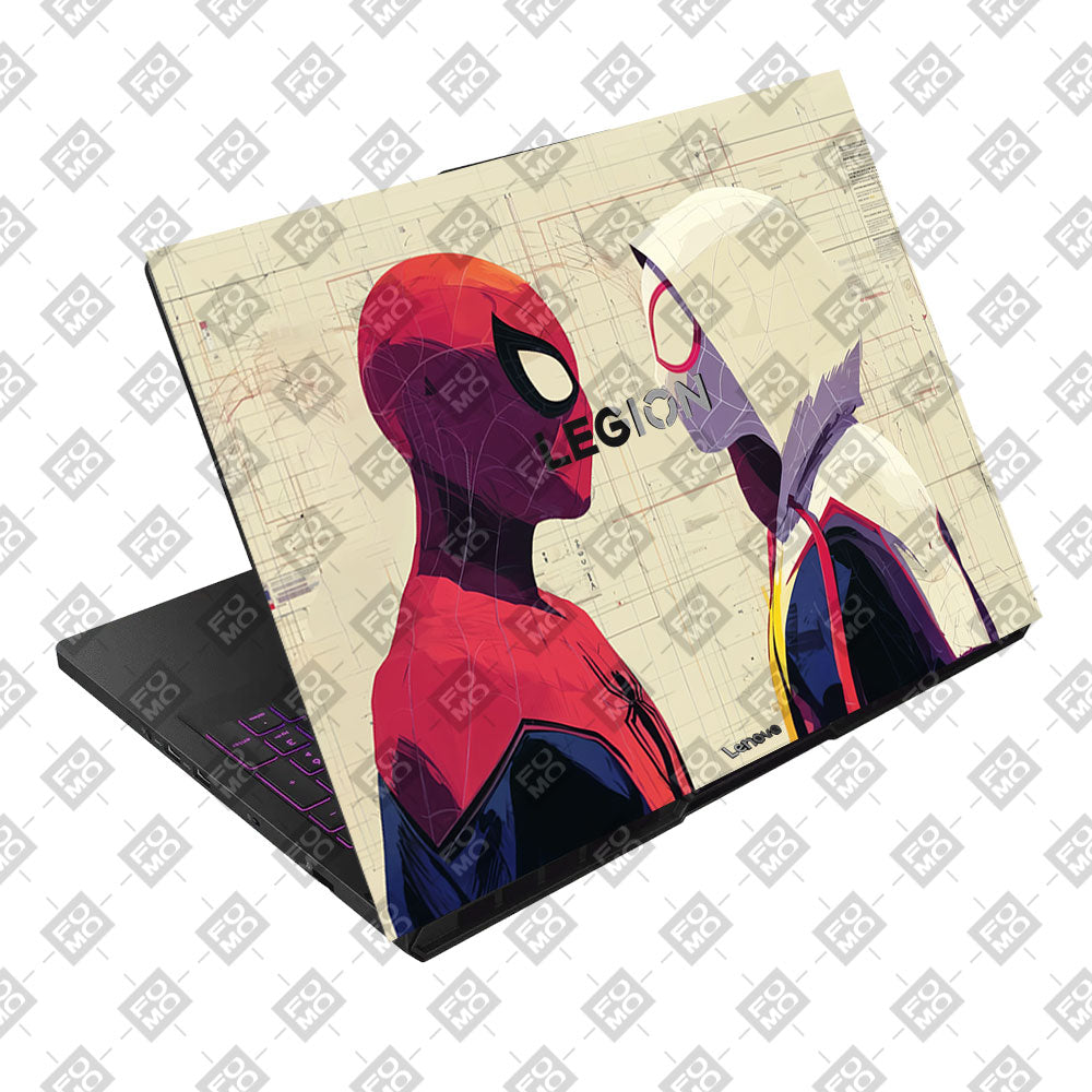 Spider Man X Spider Gwen Lenovo Legion Pro 5 16AFR10 Laptop Skin