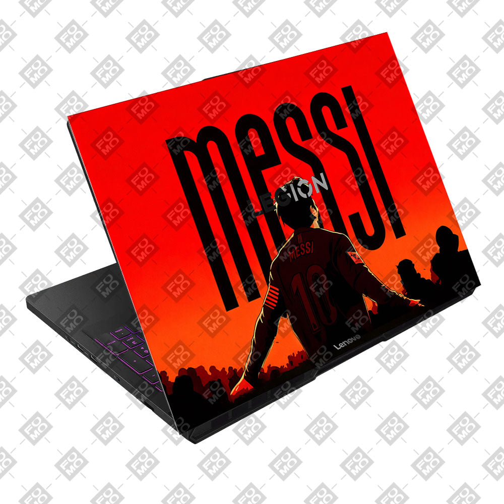 Messi Red Aura Lenovo Legion Pro 5 16AFR10 Laptop Skin