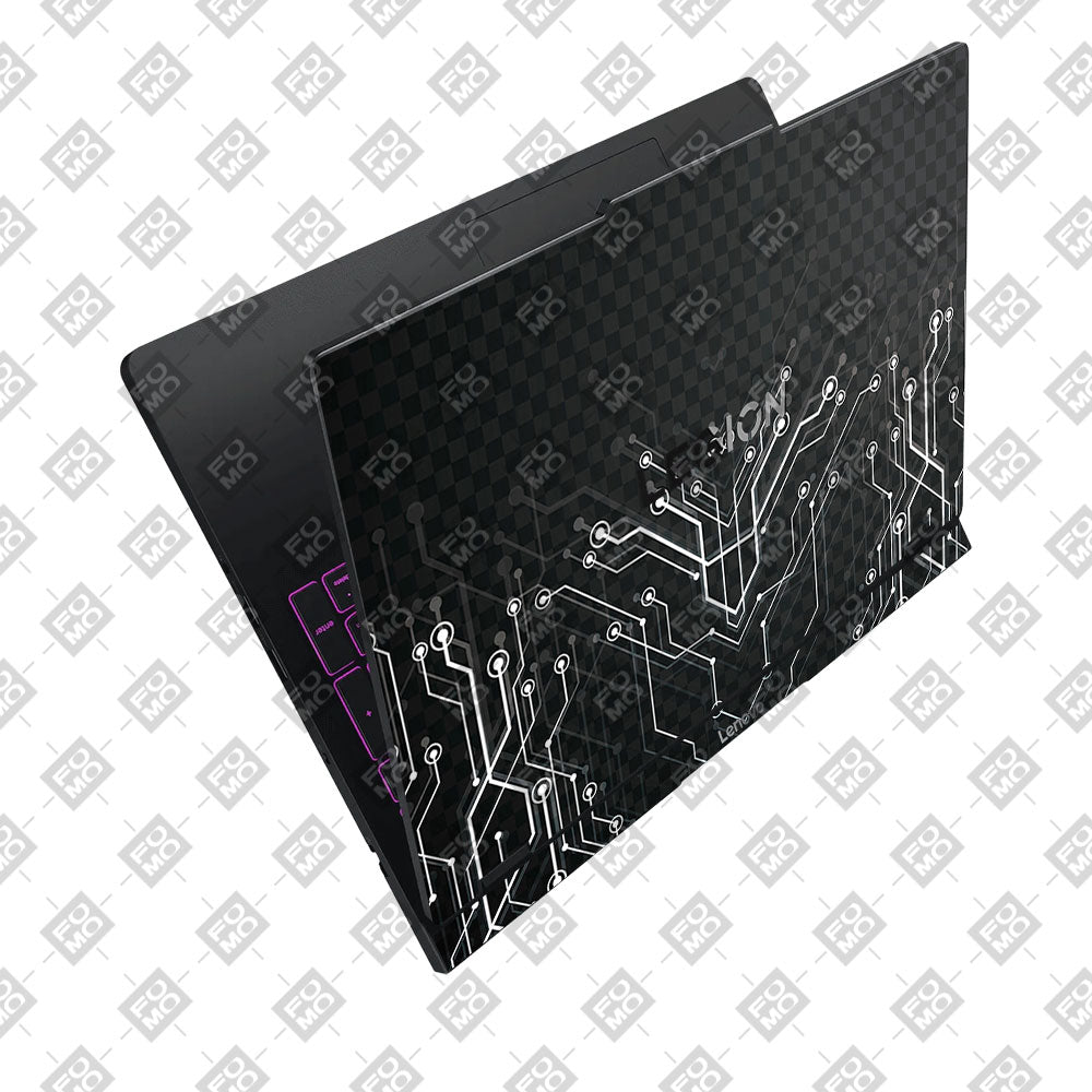 Black Digital Circuit Lenovo Legion Pro 5 16IAX10 Laptop Skin