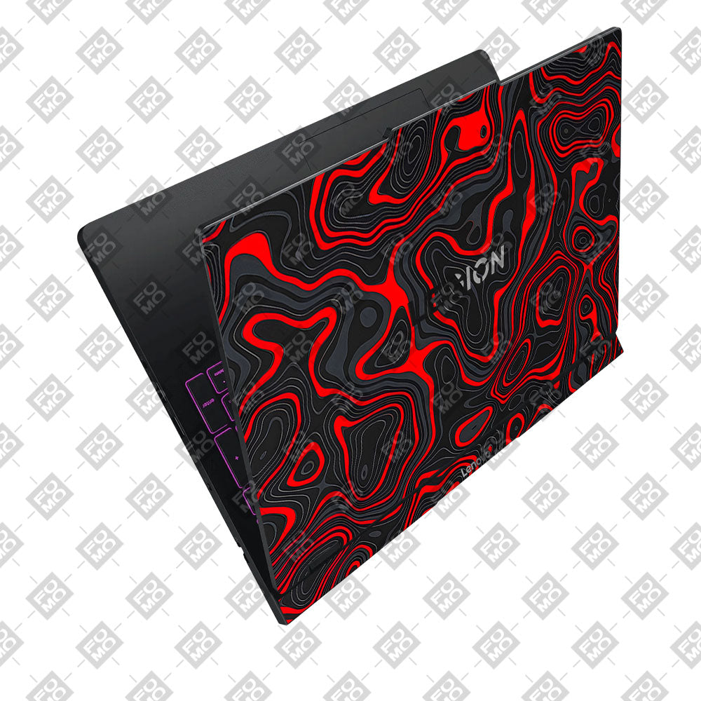 Crimson Waves Lenovo Legion Pro 5 16IAX10 Laptop Skin