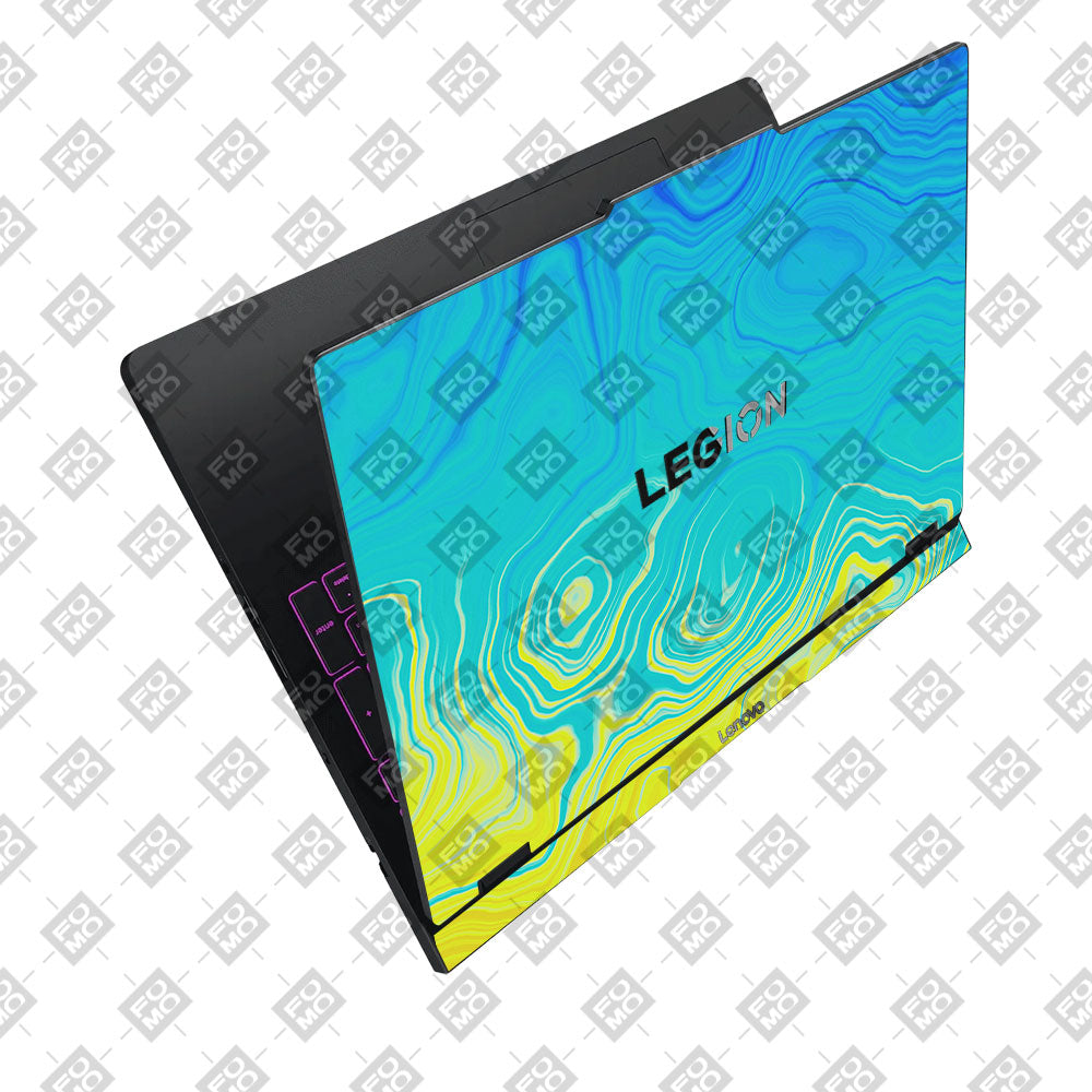Ocean Gradient Waves Lenovo Legion Pro 5 16IAX10 Laptop Skin