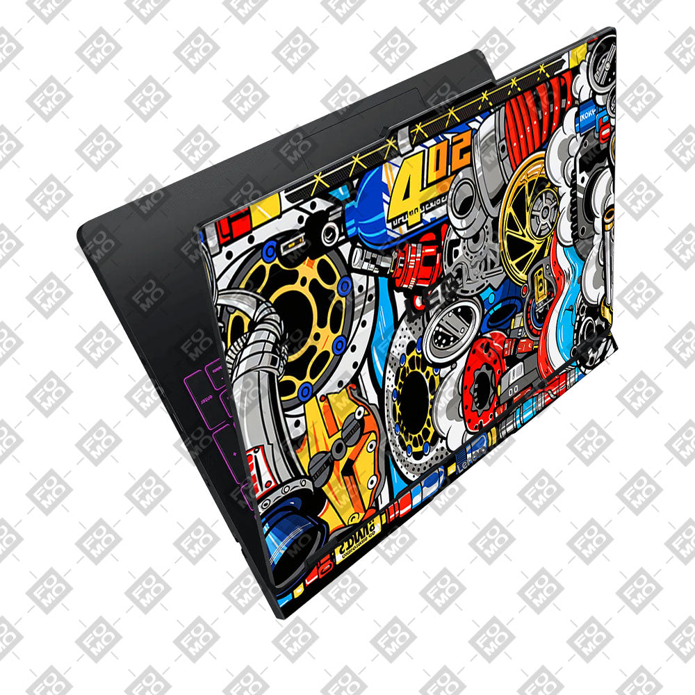 Mechanical Chaos Lenovo Legion Pro 5 16IAX10 Laptop Skin