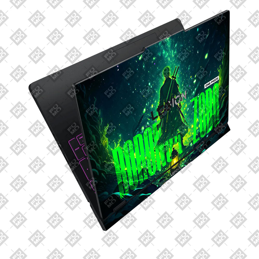 Roronoa Zoro Green Fury Lenovo Legion Pro 5 16IAX10 Laptop Skin