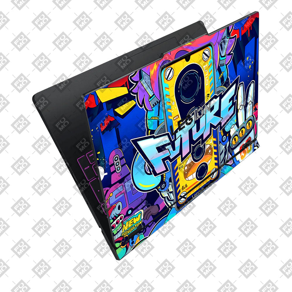 Futuristic Cyberpunk Vision Lenovo Legion Pro 5 16IAX10 Laptop Skin