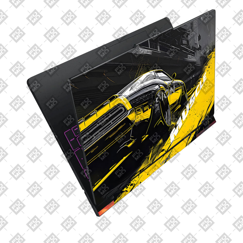 Black Muscle Lenovo Legion Pro 5 16IAX10 Laptop Skin