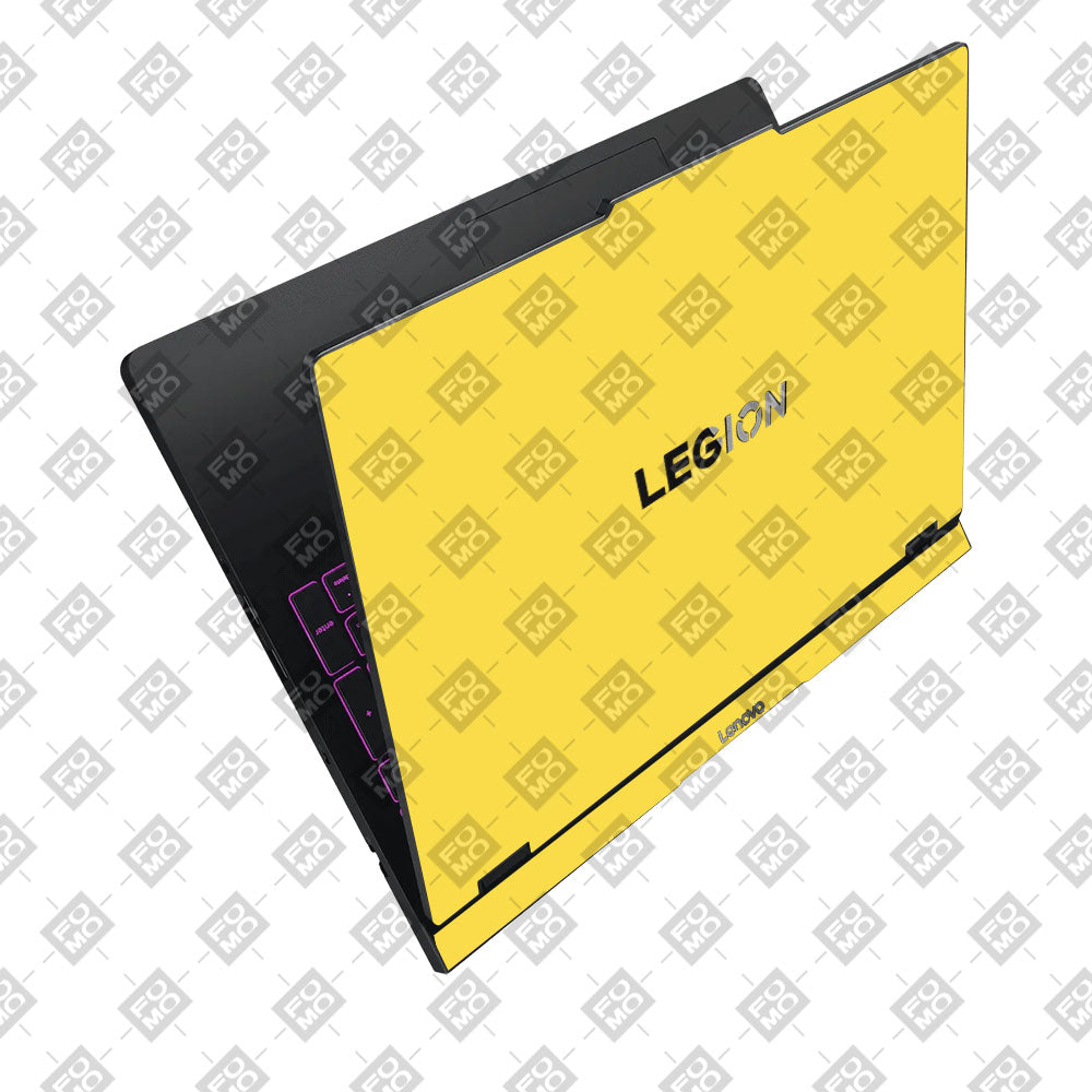 Textured Yellow Lenovo Legion Pro 5 16IAX10 Laptop Skin