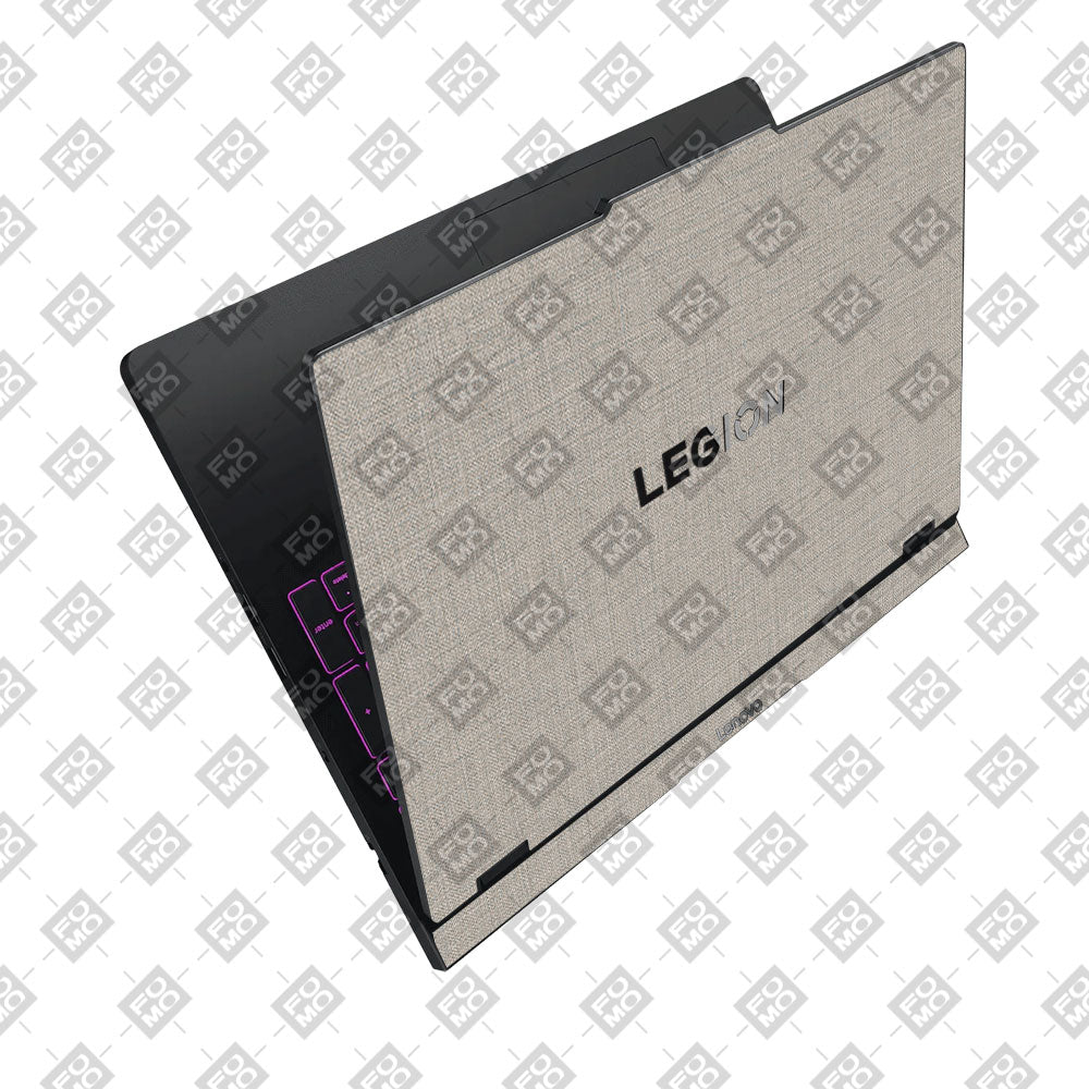 Textured Fabric Grey Lenovo Legion Pro 5 16IAX10 Laptop Skin