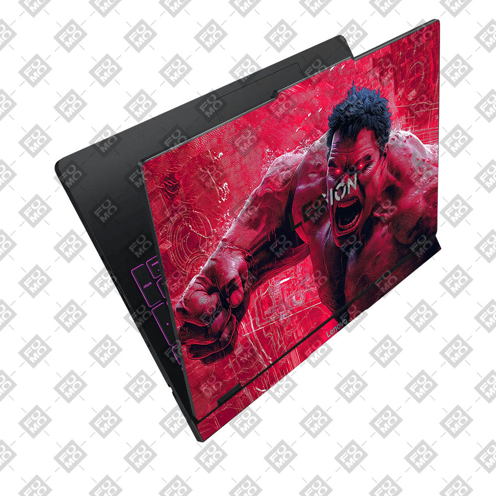 Gamma Rage Red Hulk Lenovo Legion Pro 5 16IAX10 Laptop Skin