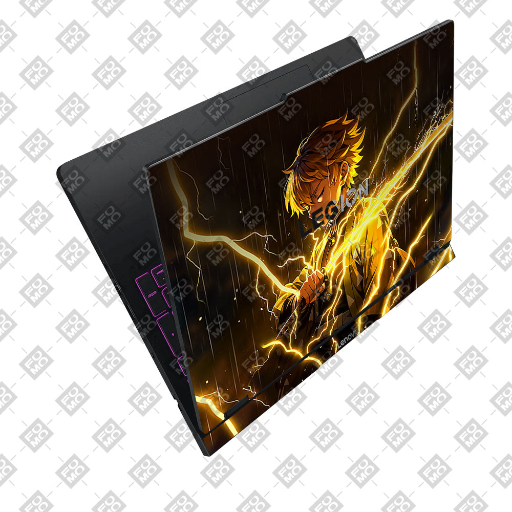 Thunder Soul Lightning Zenitsu Lenovo Legion Pro 5 16IAX10 Laptop Skin