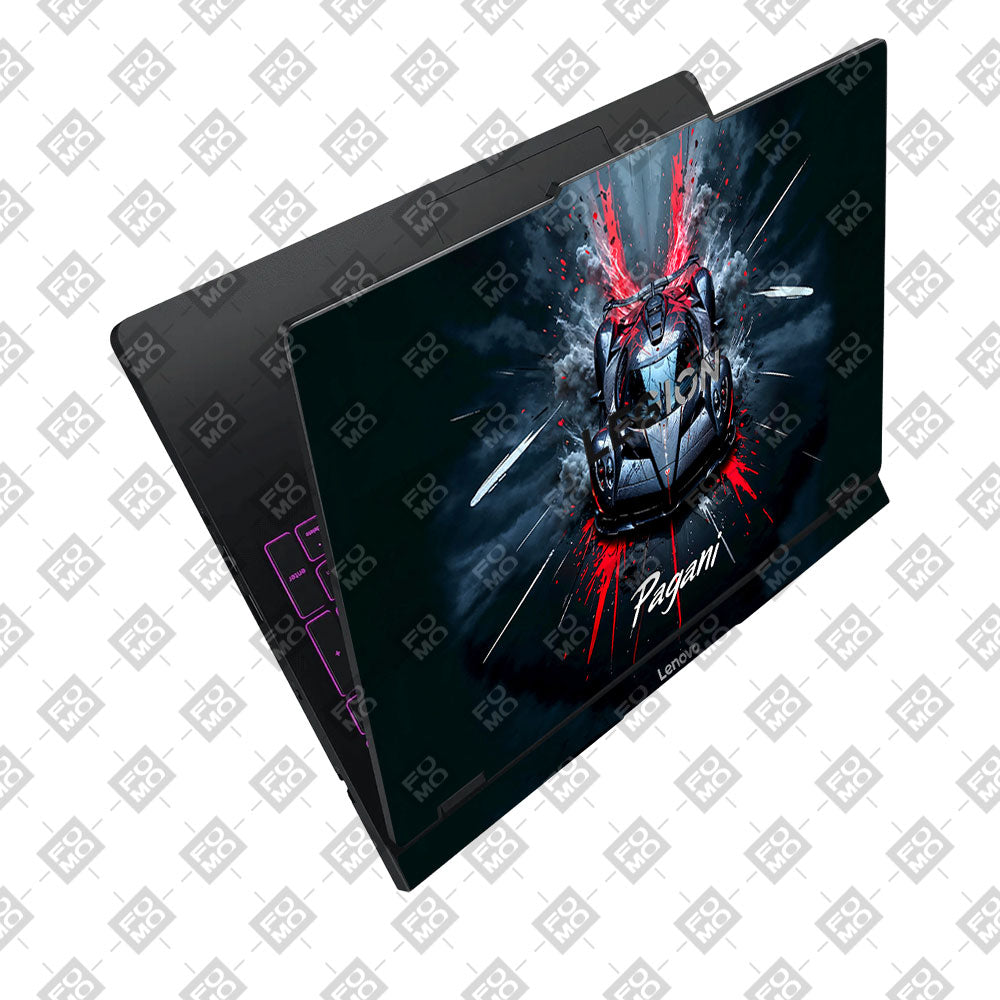Pagani Midnight Impact Lenovo Legion Pro 5 16IAX10 Laptop Skin