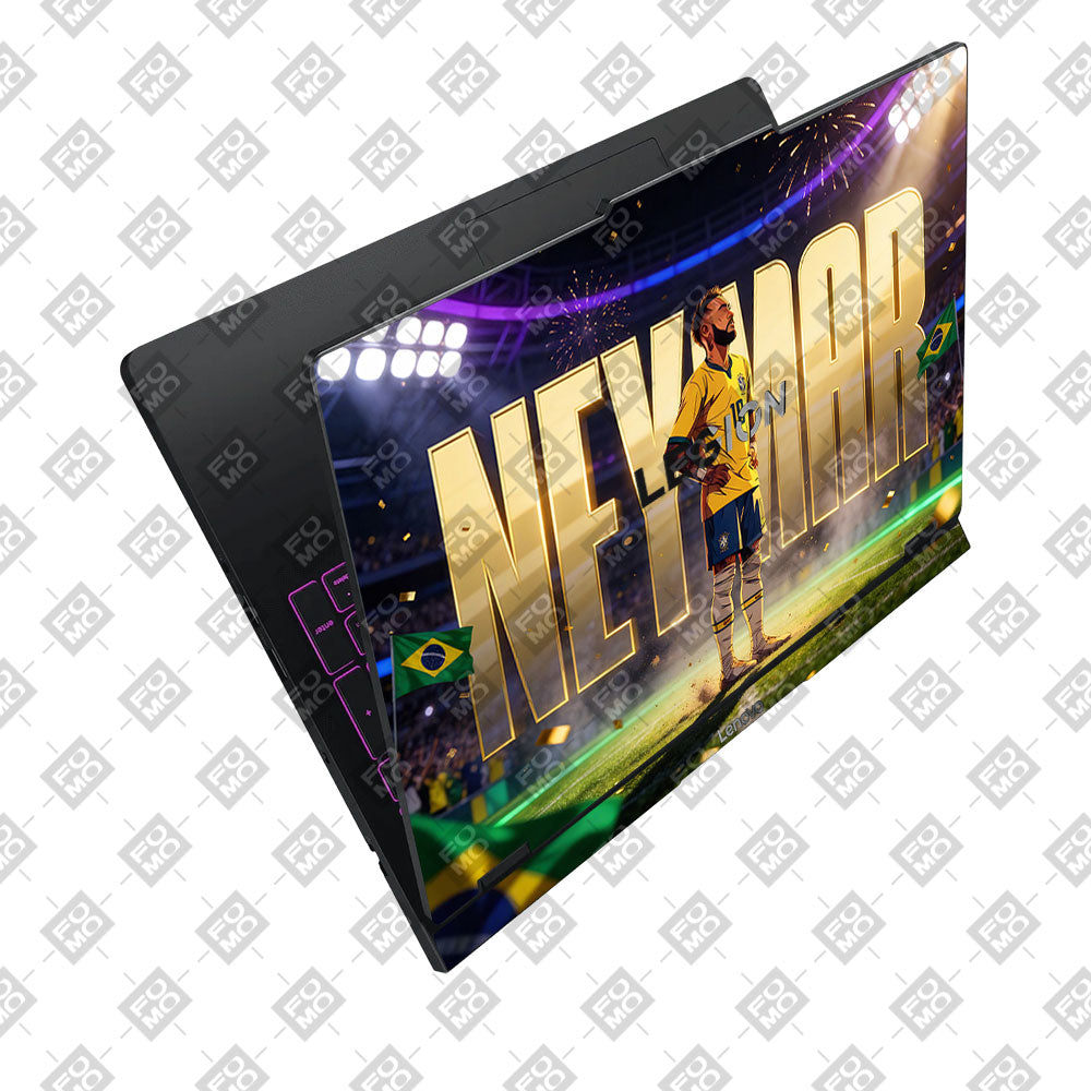 Neymar Golden Aura Lenovo Legion Pro 5 16IAX10 Laptop Skin