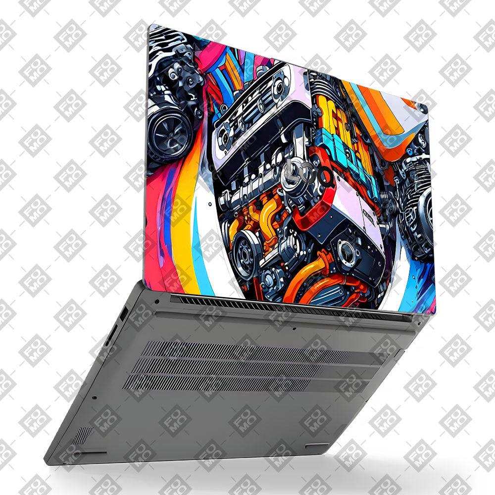 Power in Motion Lenovo LOQ Essential 15IAX9E Laptop Skin