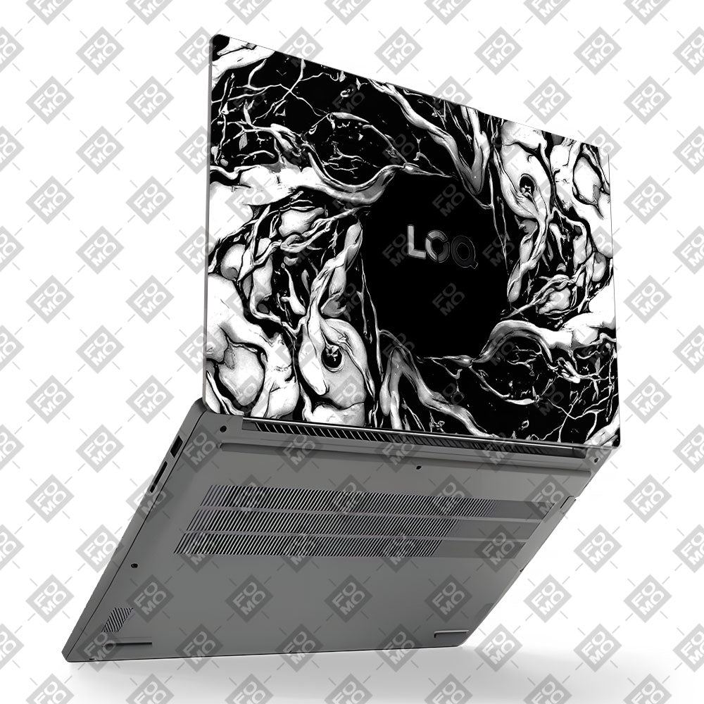 Spiderman Web Black Lenovo LOQ Essential 15IAX9E Laptop Skin