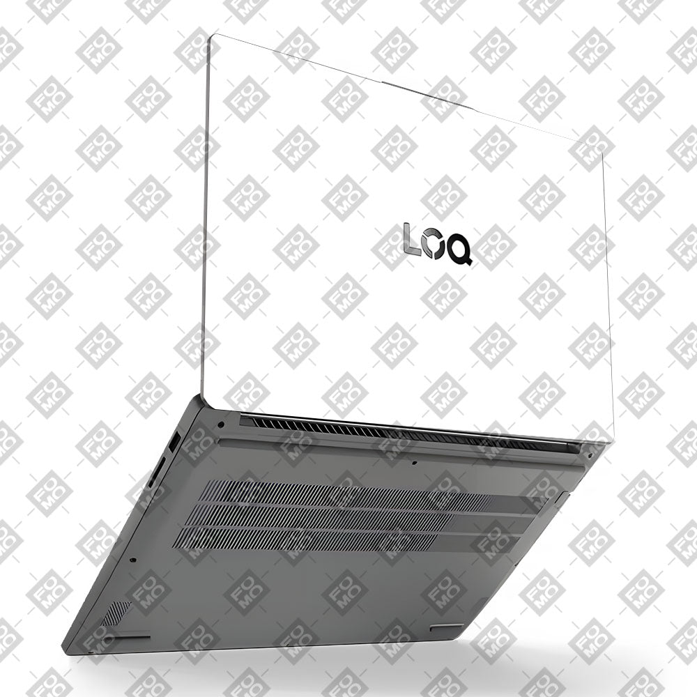 Textured White Lenovo LOQ Essential 15IAX9E Laptop Skin