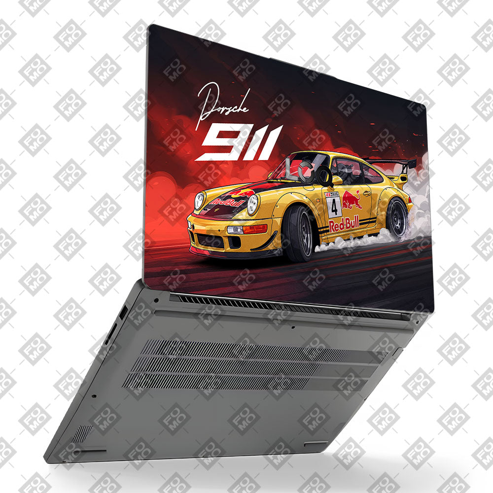 Porsche 911 Red Bull Classic Racer Lenovo LOQ Essential 15IAX9E Laptop Skin