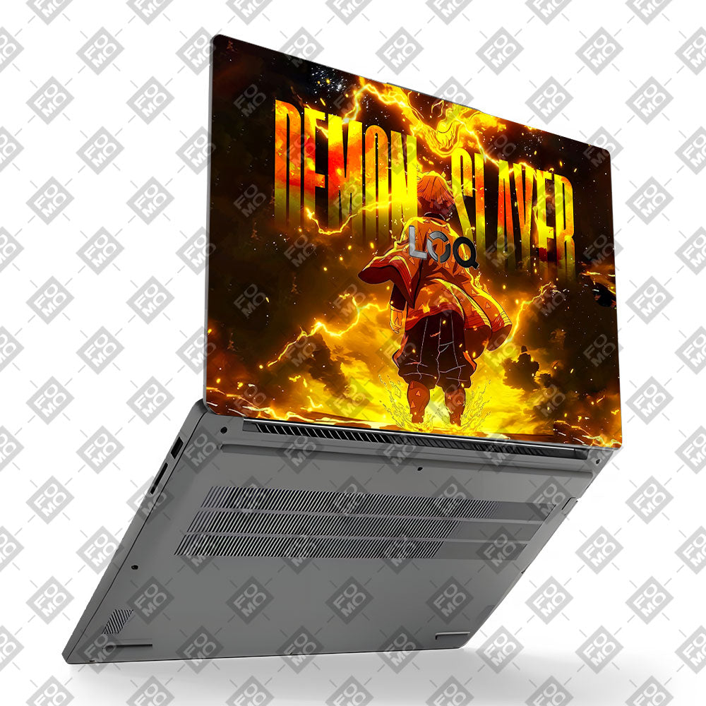 Zenitsu Lightning Strike Lenovo LOQ Essential 15IAX9E Laptop Skin