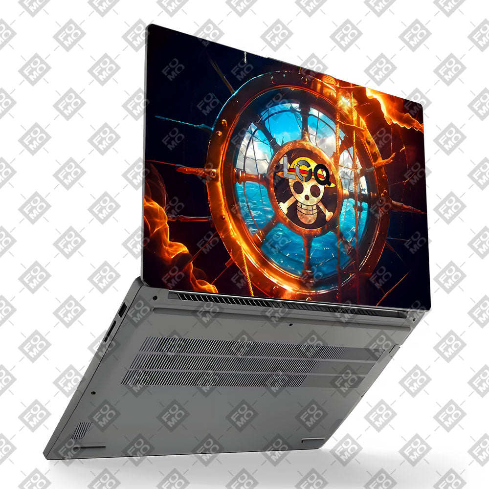 Straw Hat Pirates Emblem Lenovo LOQ Essential 15IAX9E Laptop Skin
