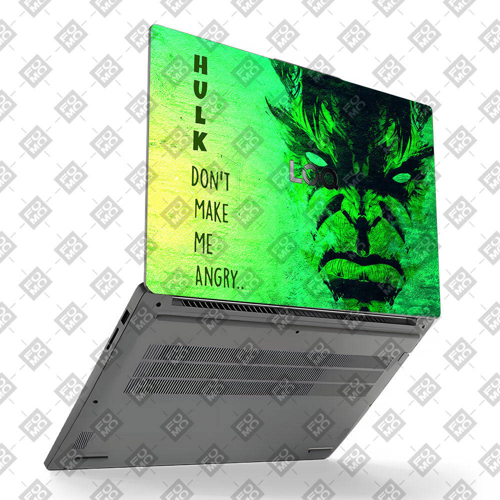 Hulk Don't Make Me Angry Lenovo LOQ Essential 15IAX9E Laptop Skin