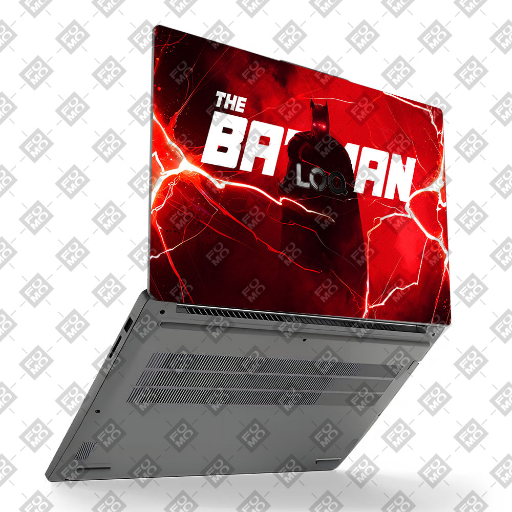 Red Rage Batman Lenovo LOQ Essential 15IAX9E Laptop Skin
