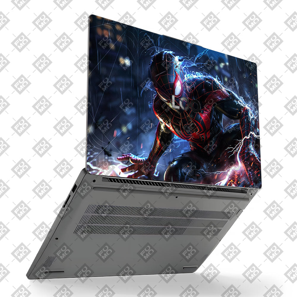 Miles Morales Shockwave Lenovo LOQ Essential 15IAX9E Laptop Skin