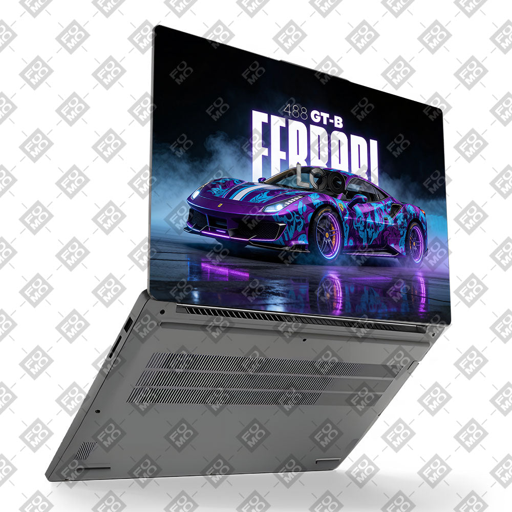 Psycho Drive Ferrari 488 Lenovo LOQ Essential 15IAX9E  Laptop Skin